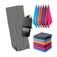 Microfiber Sport Towel, Quick Dry Beach Travel Towel, Portable Towel, Soft Sport Towel for Beach, Hiking, Yoga, Travel, Pool