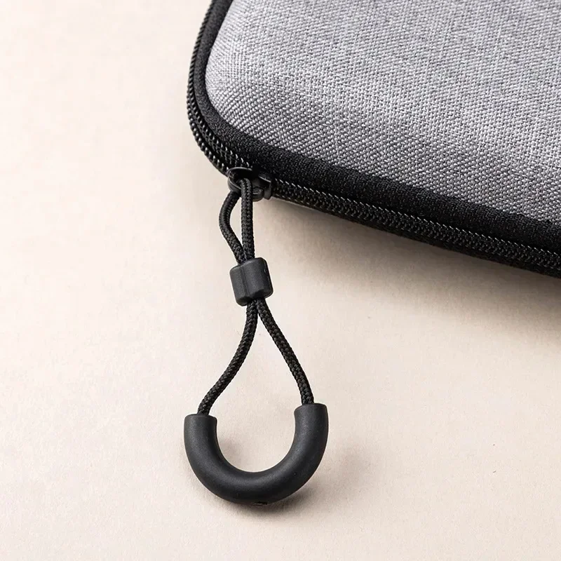 Portable Mini Data Cable Storage Bag Portable Earphone Organizer Digital Gadget Case Charger U Disk Protection Box Zipper Pouch