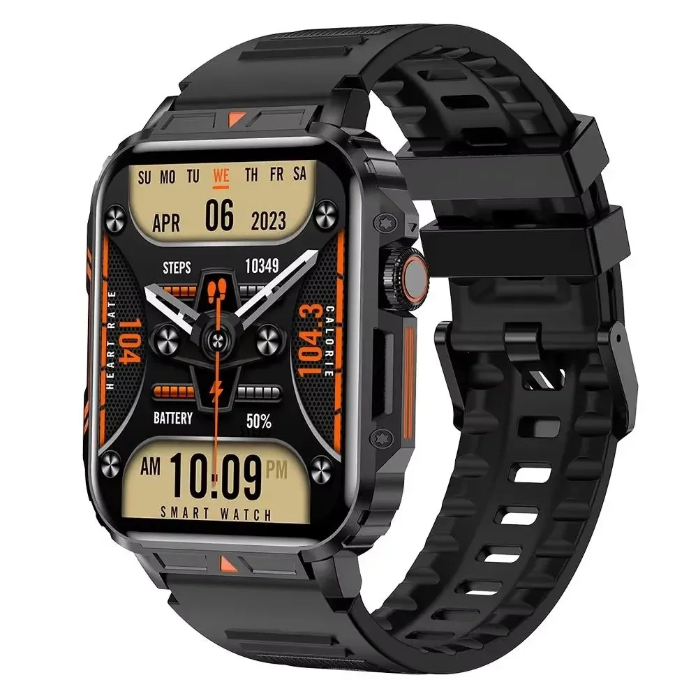 

1.95inch Military Smart Watch Men, Bluetooth Call, AI Voice, Outdoor Sports Fitness Tracker Watches - Your Ideal Choice