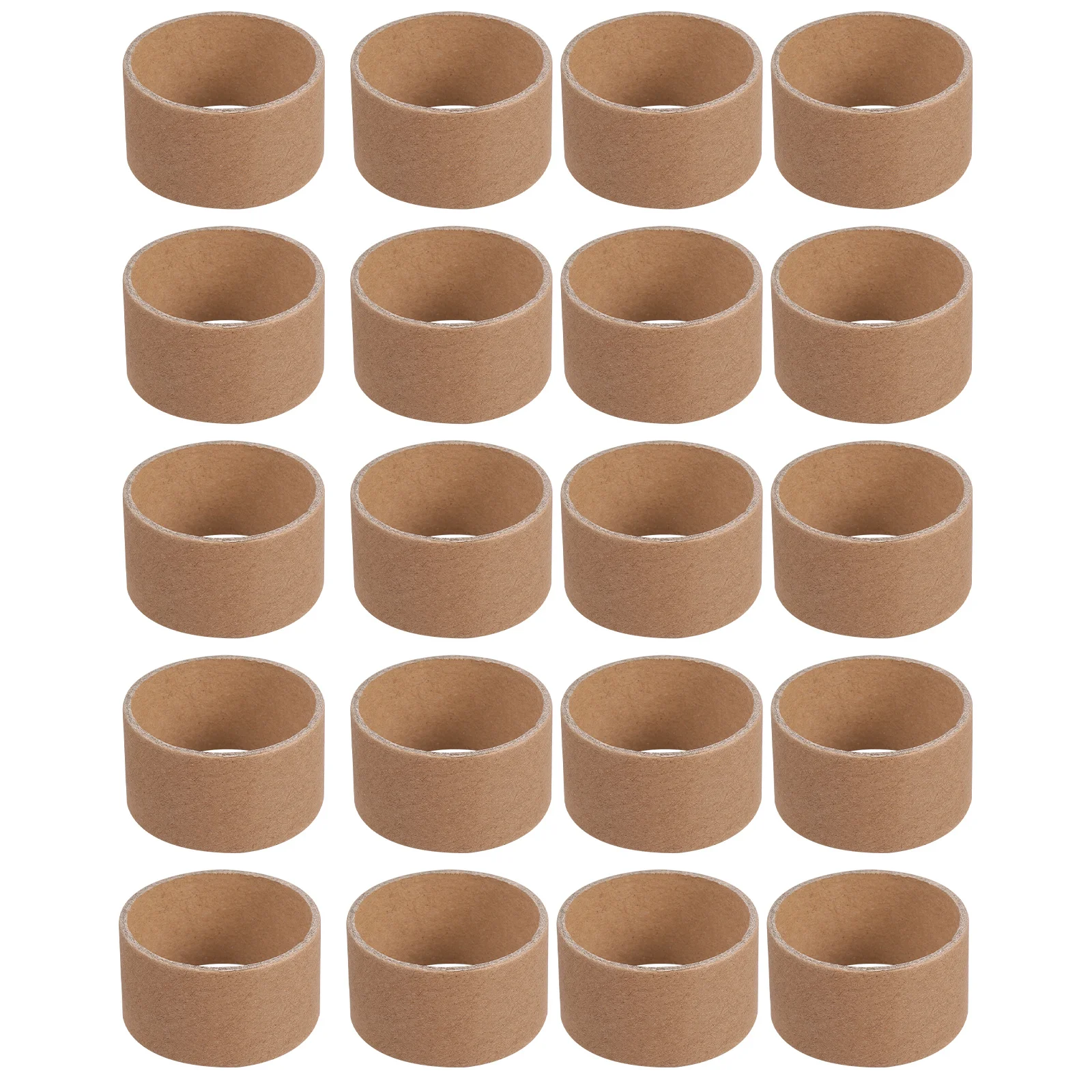 20 Pcs Crafts Round Cardboard Tubes Paper for Cylinder Painting Kraft Paperboard