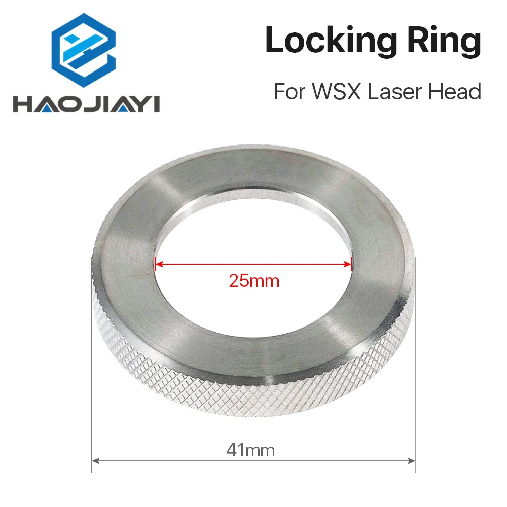 WSX Laser Head Locking Ring Nozzle Connector Ring Ceramic Ring Dia.25mm/41mm for WSX Laser Head