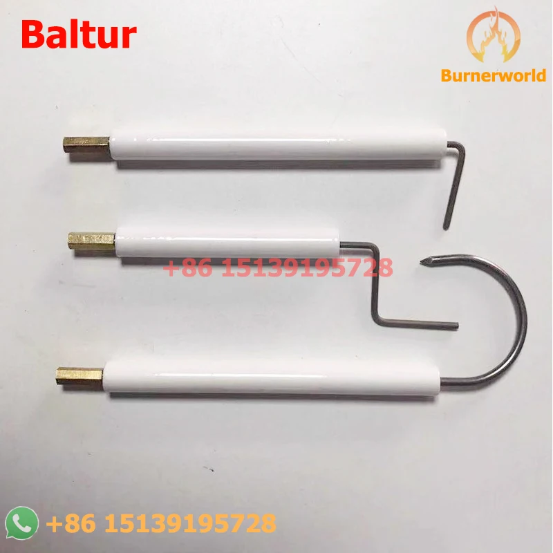Ignition Electrode for Baltur Burner TBG35/35P TBG45 TBG60P TBG85/120P TBG150/210P Ion Probe  Electrode Detection Probe