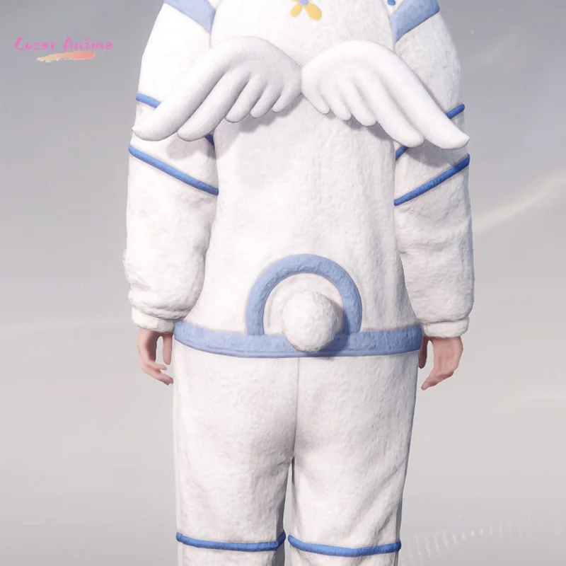 الحب والفضاء العميق رافاييل زين كزيفير سيلوس كاليب أزياء تنكرية بدلة الفضاء للهالوين كرنفال حفلة عيد الميلاد لعب الأدوار