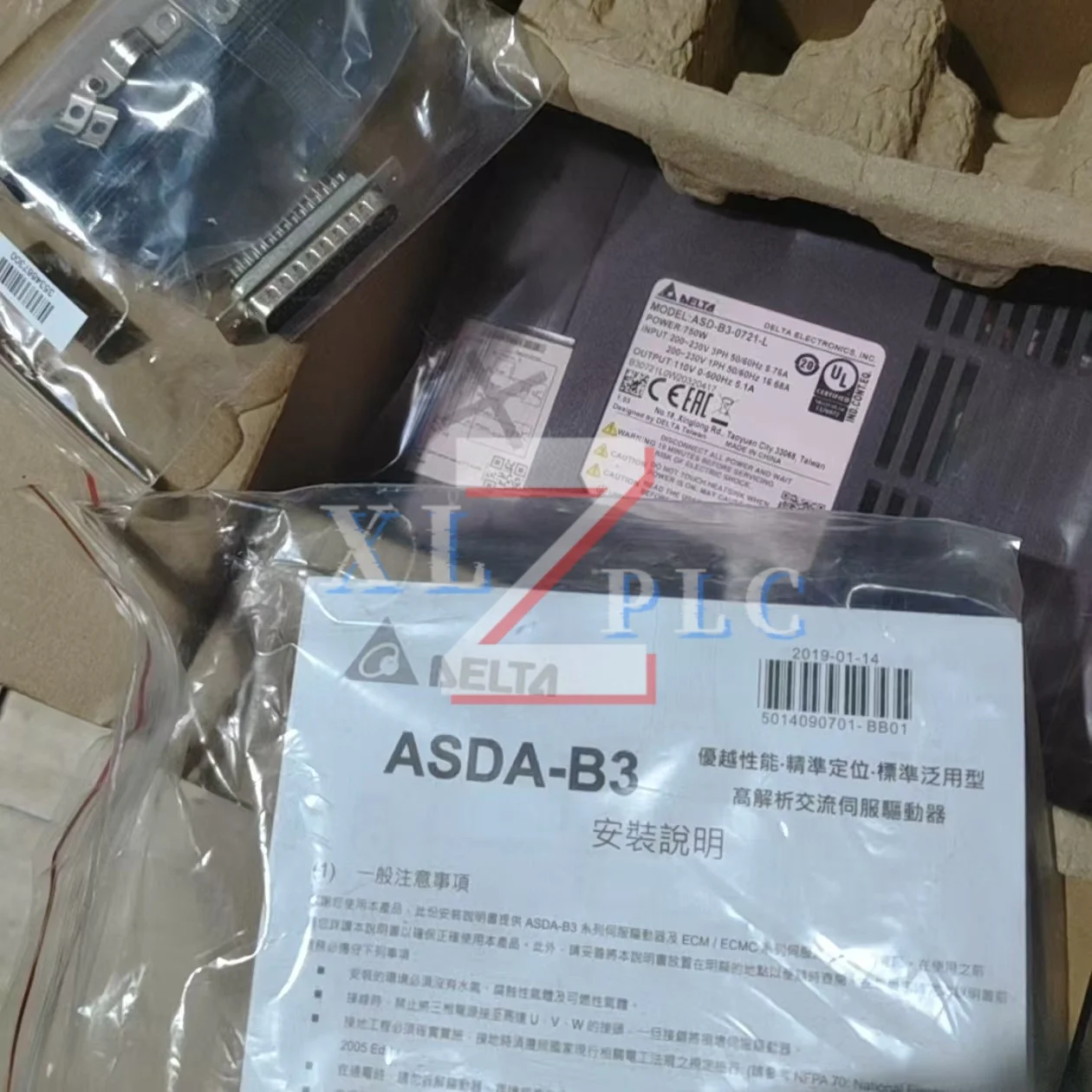 서보 드라이버 새로운 원본 ASD-B3-0721-L
