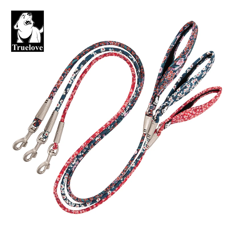 Truelove Cotton Floral Dog Leash TLL2573