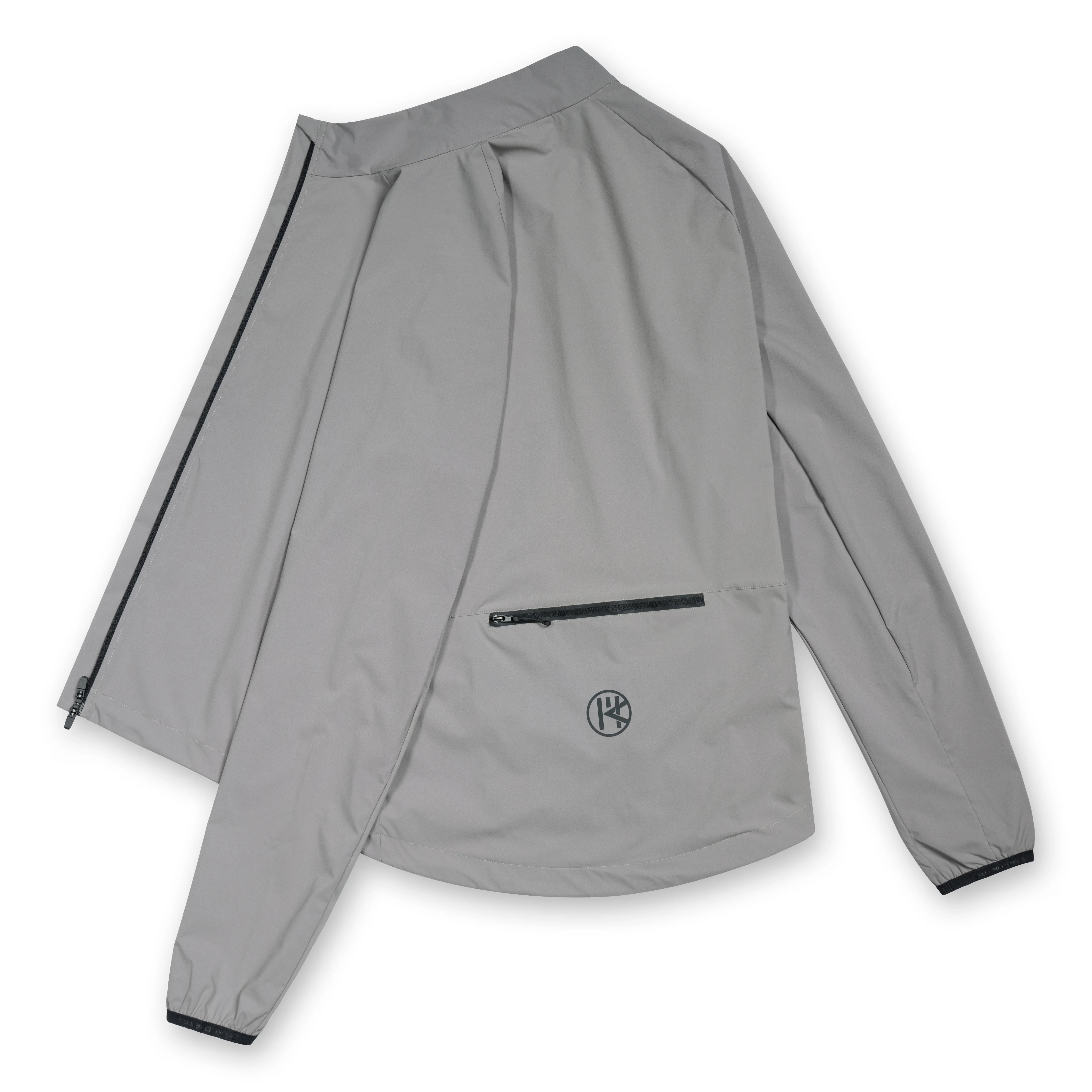 MY KILOMETRE Spring Men's Gravel Wasserdichte Fahrrad-Windjacken Reflektierende Windschutzscheibenjacke Packable Fahrrad-Windjacke – Detail 18