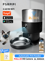 Furpipi Automatic Cat Feeder with Full HD Camera And Night Vision 5G WiFi Tuya APP Control Timed Food Dispenser for Cats And Dog