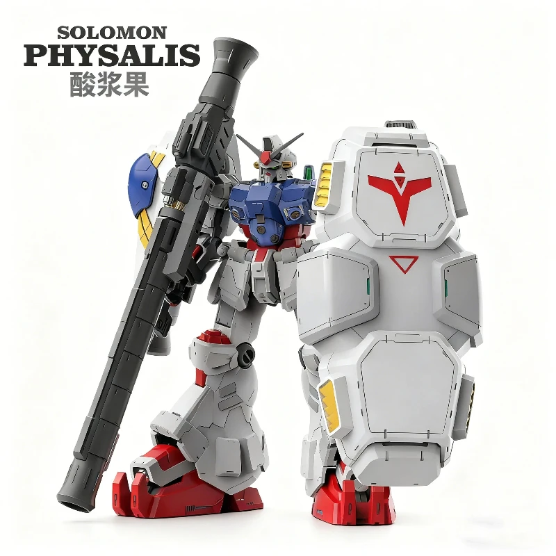 سليمان 1/100 RX-78 GP02 Physalis الجمعية أطقم منمذجة عمل الشكل متعدد الطبقات متداخلة الهيكل العظمي Mecha تحصيل لعبة هدية