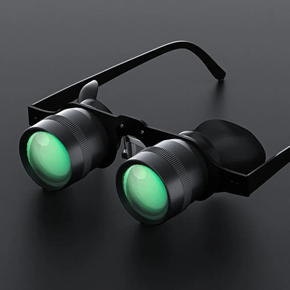 Adjustable Focal Length Binoculars Glasses Comfortable To Wear Detachable Long Lasting Wear Resistant