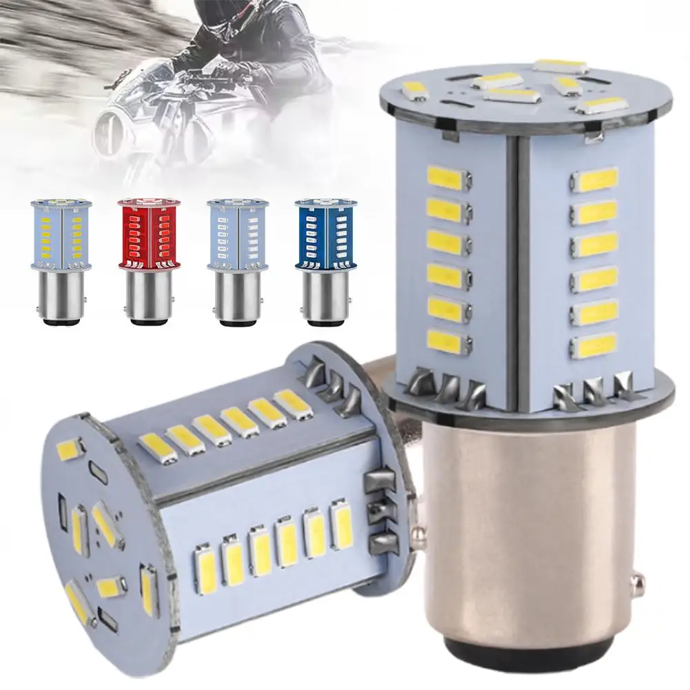 Universal Motorcycle 1157 3014 30Smd LED Tail Light Lamp Stop Motor Constant Flashing Brake Light Motorcycle Accessories