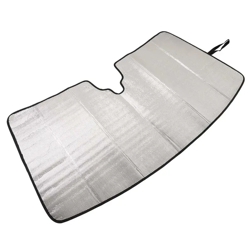 

For Porsche Macan 2014-2023 Aluminum Foil Silver Car Front Glass Anti-UV Sunshade Interior Car Accessories