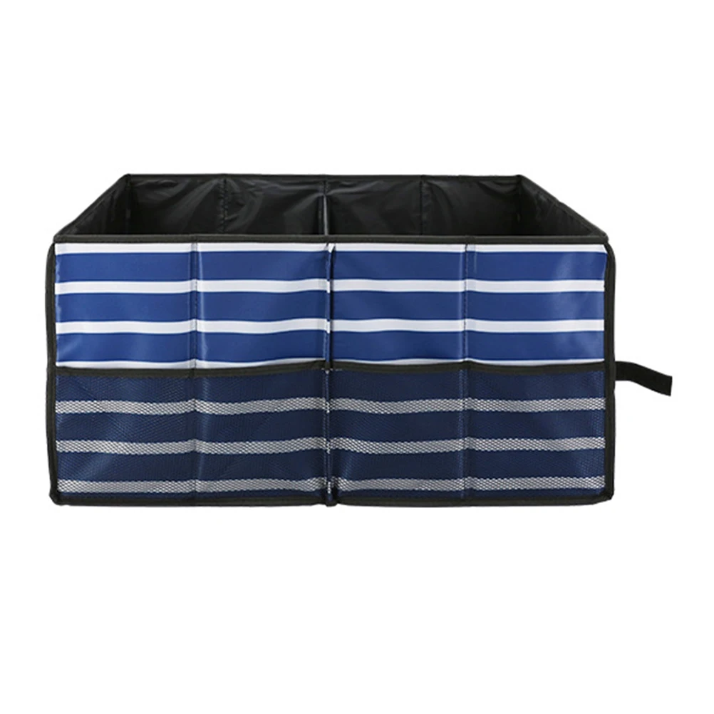

75L Large Capacity Foldable Storage Box Trunk Organizer Bin For Suv Durable Car Cargo Organizer Bag Trunk Storage Container For