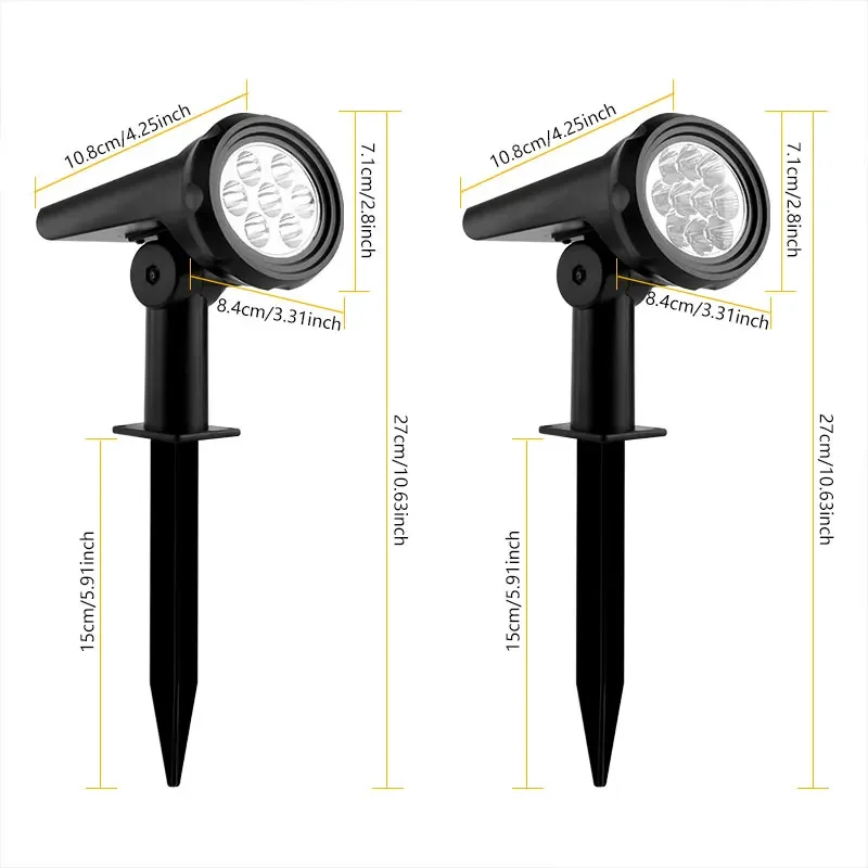 Solar LED Lights, Outdoor Lights, Smart Light Sensors and Automatic Switches, Ideal for Courtyards and Hallways