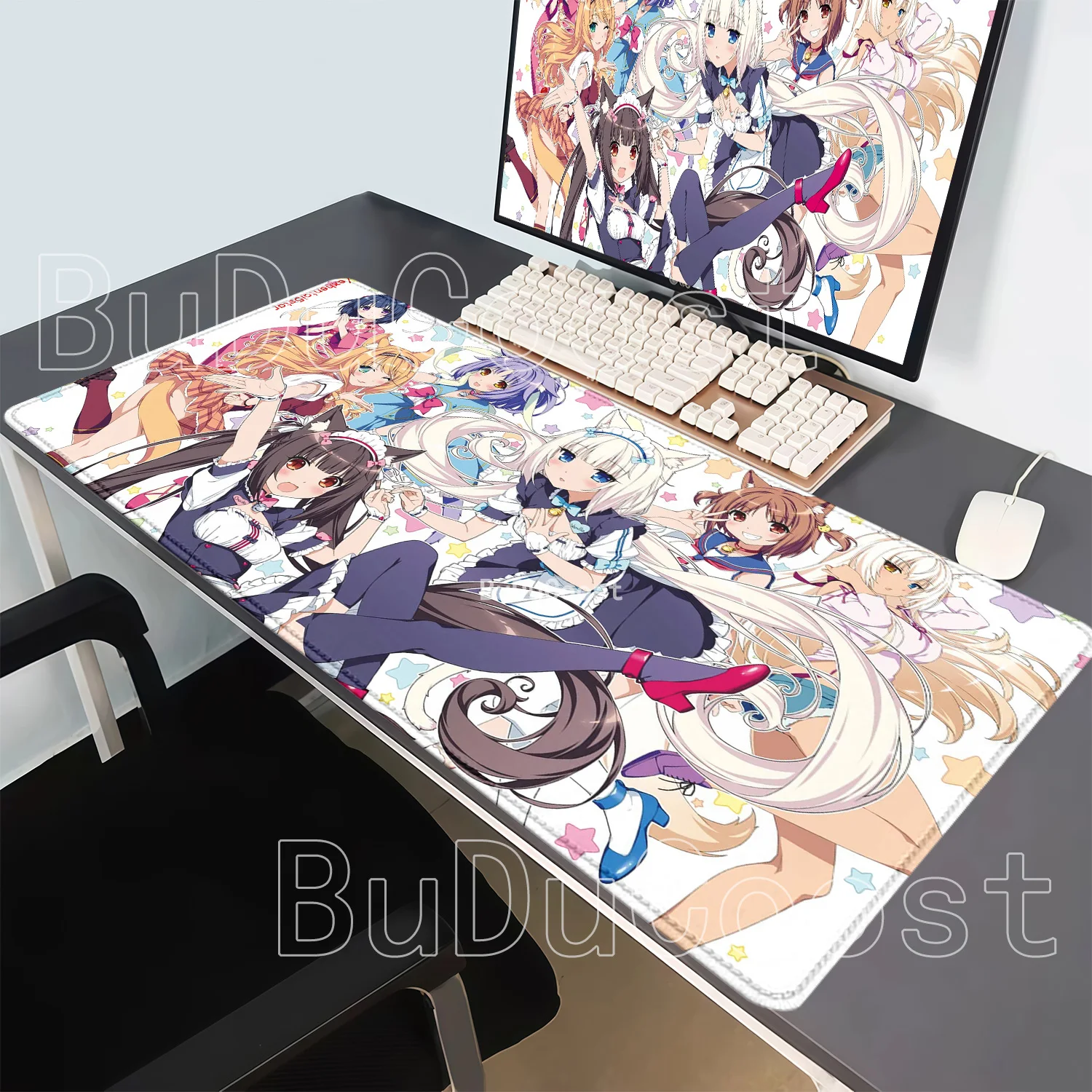 Gaming Nekopara Mousepad Speed - Esports Gaming Keyboard And Mouse recension och pris