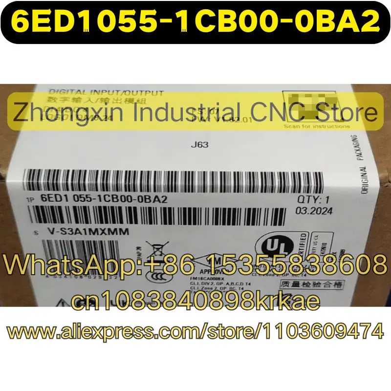 6ED1055-1CB00-0BA2 Brand new original Shipped Quickly