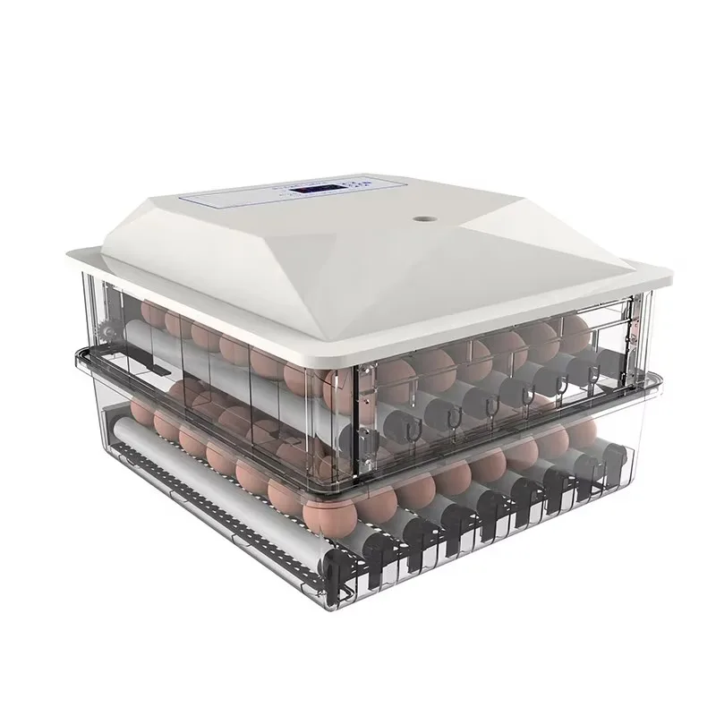

56 s Incubator with Observation Window for Chicken Duck Goose Poultry Home Farm Hatching
