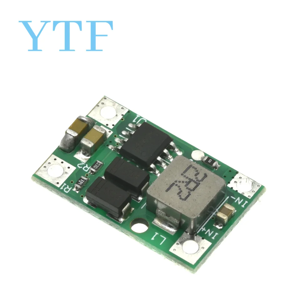 Mini DC boost module 5V3A high efficiency 3.7V lithium battery boost circuit board mobile power supply