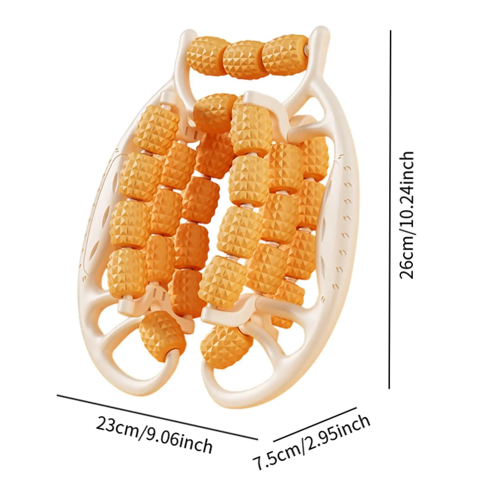Massage Roller for Legs Leg Clamp Handheld Massage Tool for Yoga Fitness