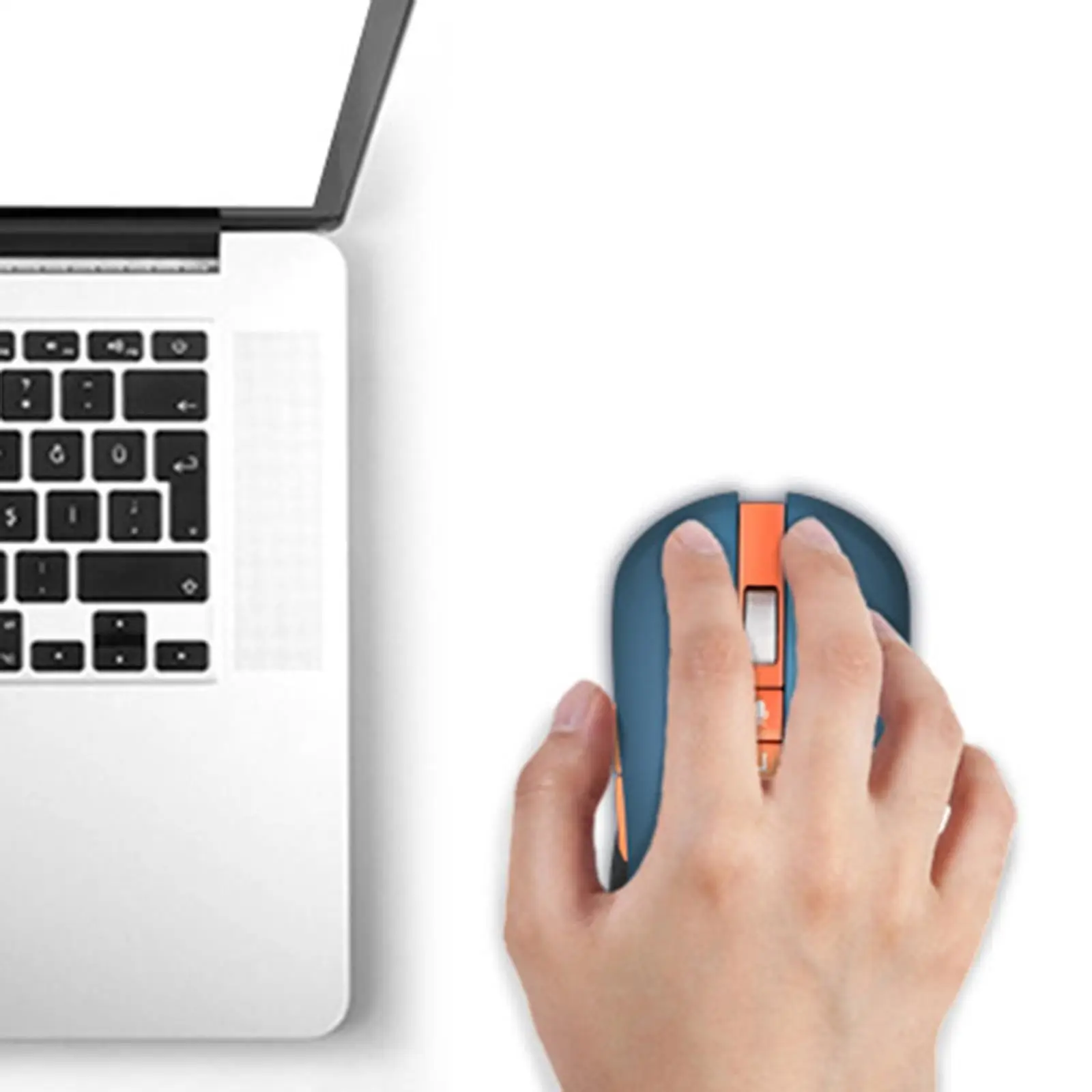 

Интеллектуальная голосовая мышь с ИИ, управление голосом, бесшумная мышь, компактный размер, синяя, в комплекте