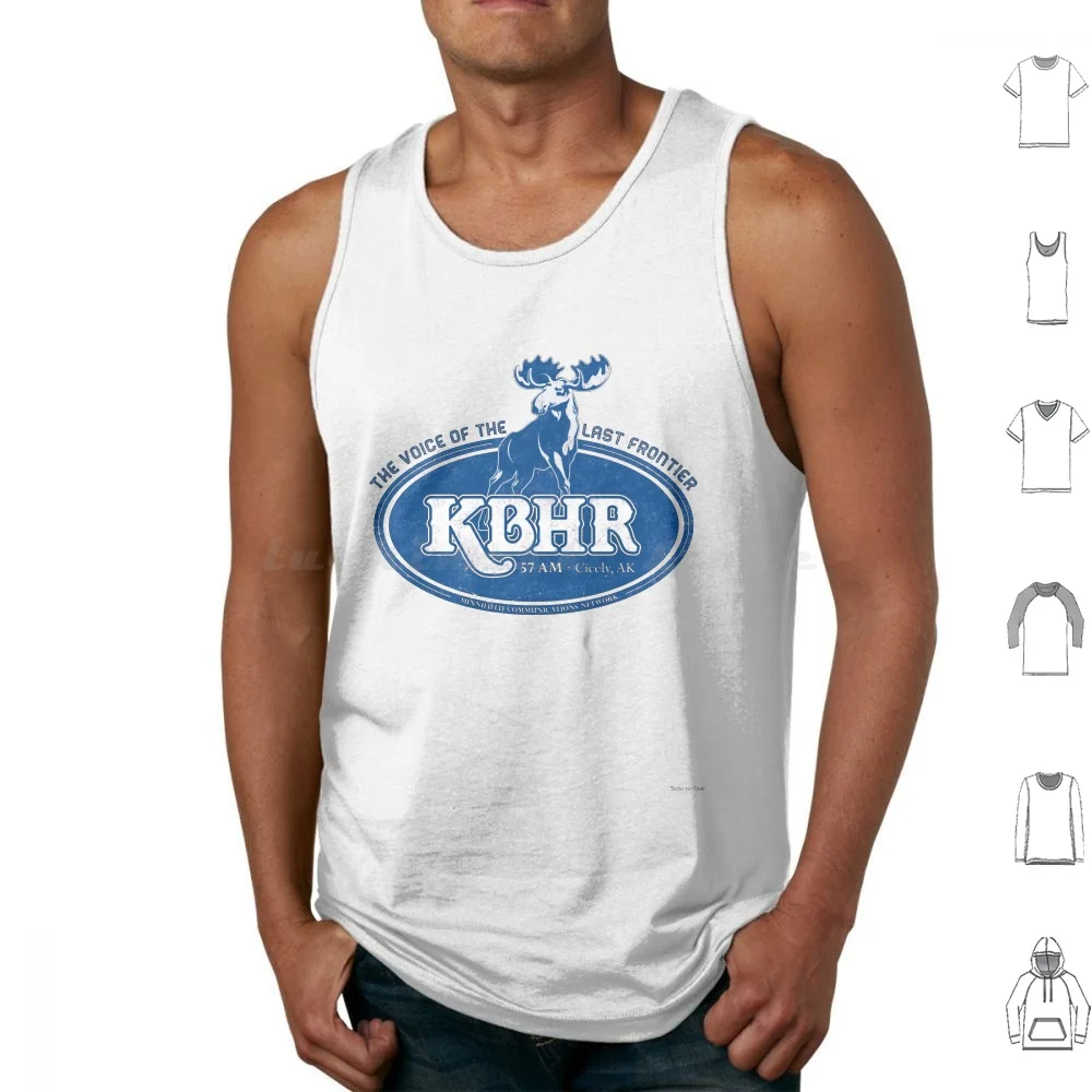 Kbhr – The Voice Of The Last Frontier Tank Tops Vest Sleeveless Northern Exposure Alaska Tv 90s Cicely Radio Fan Art Series