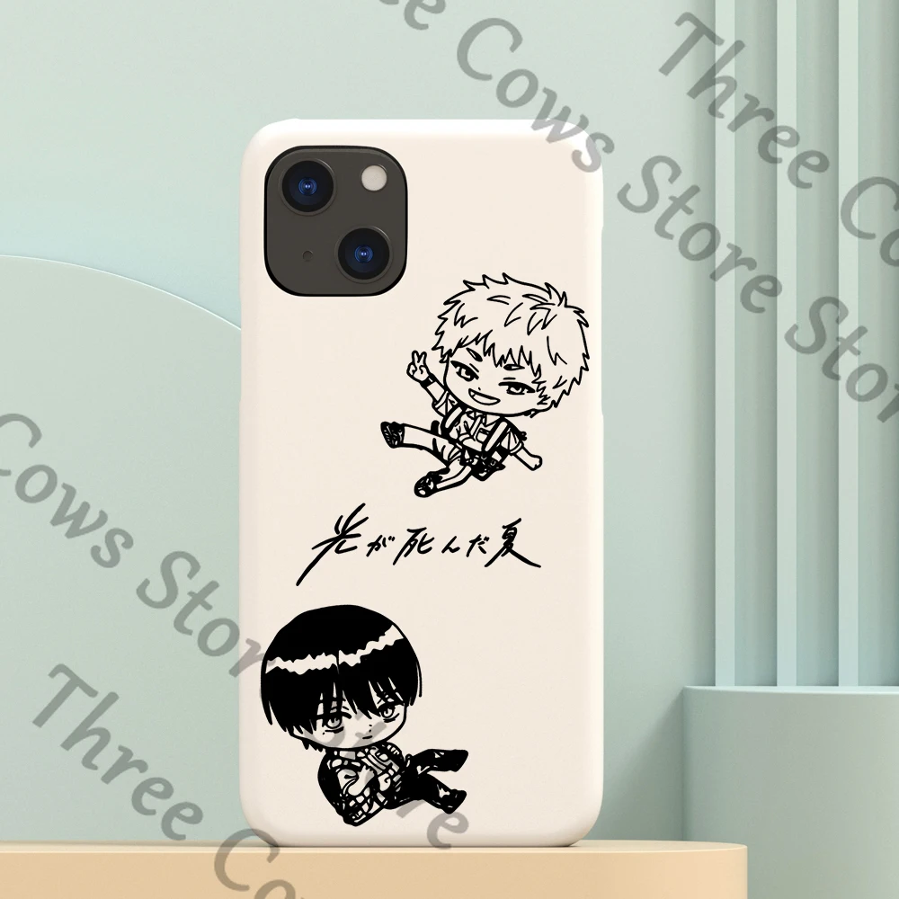 Anime The Summer Hikaru Died Tsujinaka Yoshiki Indou  Cosplay Cartoon Waterproof Sticker Decals Paster Ornament Fans Gift