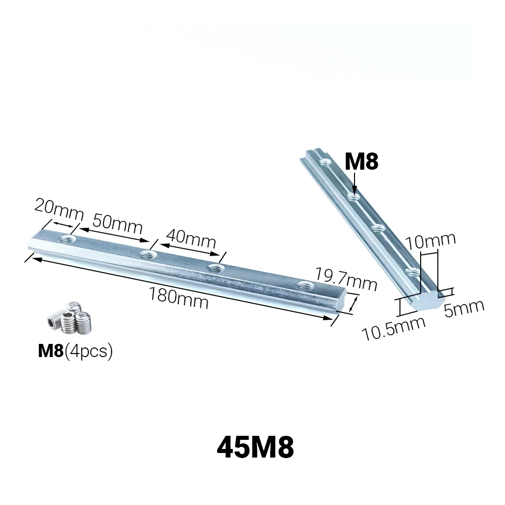 180° Innenverbinder Für T-Nut Aluminium-Profile ? Produktbild-Vorschau 2
