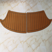 Cobalt 232 Swim Platform Step Pad Boat EVA Foam Faux Teak Deck Floor Mat SeaDek MarineMat Gatorstep Style Self Adhesive