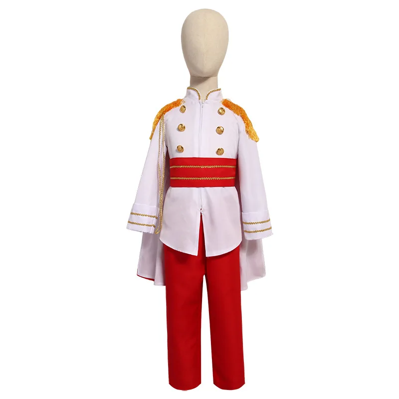 Prince King Cosplay Costume para crianças, Halloween, Natal, Vestido extravagante para meninos, Carnaval, presente de aniversário