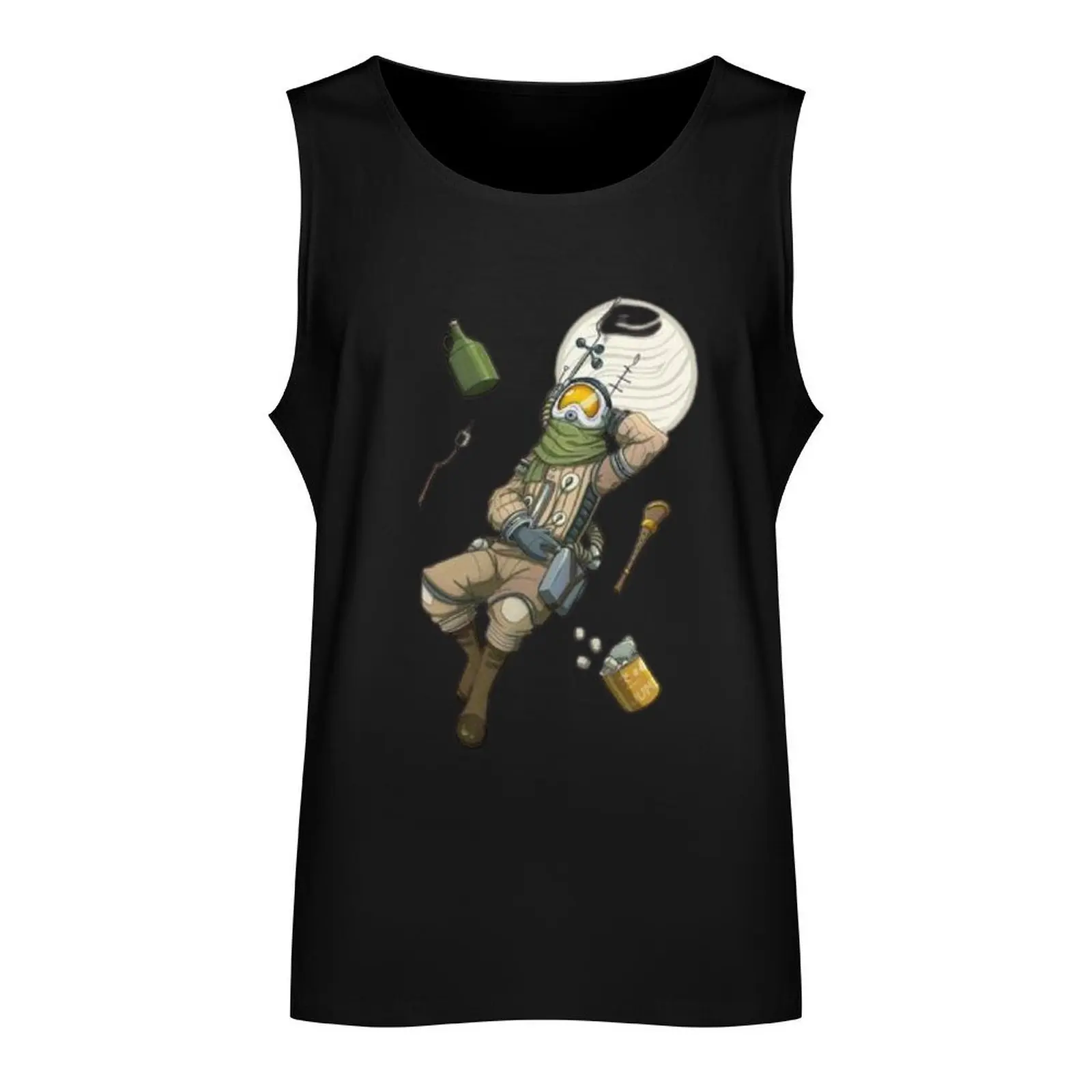 Outer Wilds Ventures astronaut Tank Top t shirt gym summer 2024 Gym wear t-shirt for men