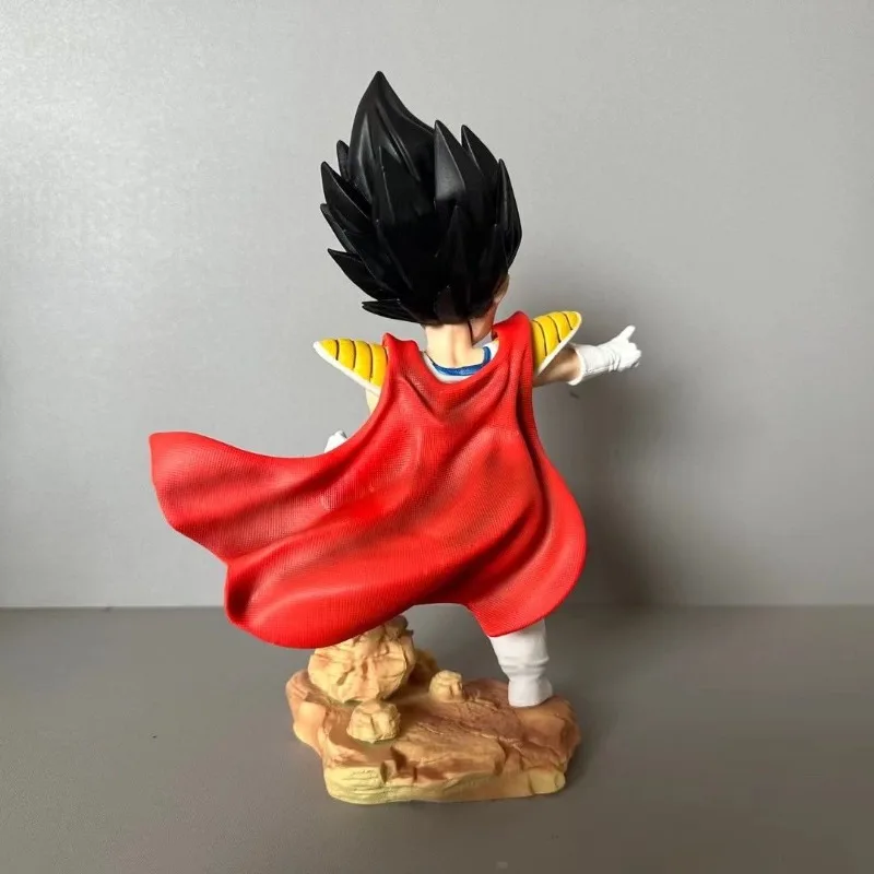Bandai Anime Dragon Ball Z Kid Vegeta Majin Vegeta Figurka Kolekcjonerska Model Dekoracja na Biurko Zabawki dla Dzieci Prezenty 22CM