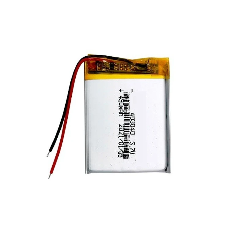 403040 3,7 V 450 mAh oplaadbare lithium-ionbatterij