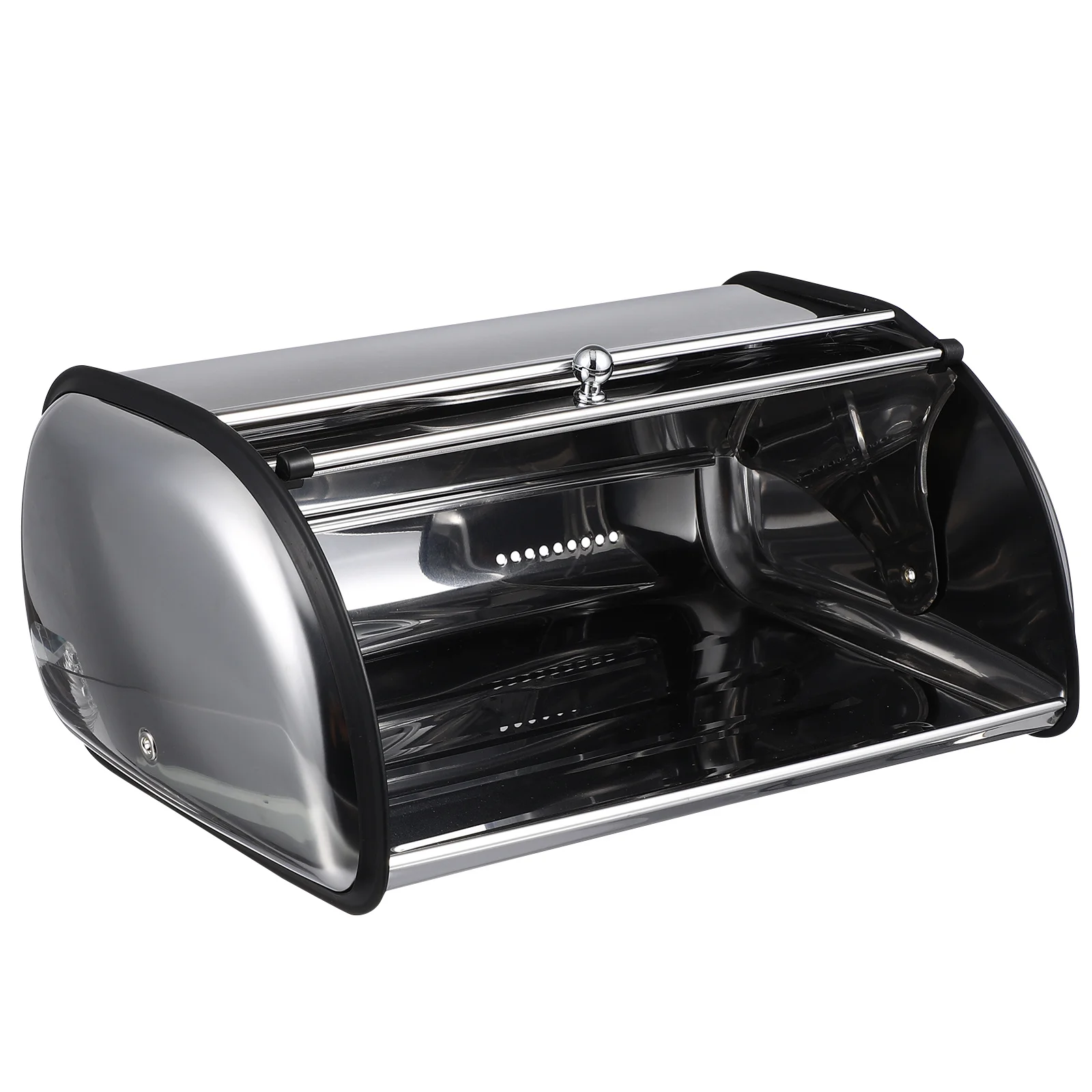 Multi-Function Bread Organizer Wide Base Stable Storage Box for Household Kitchen Accessories Bread Box Kitchen Accessory