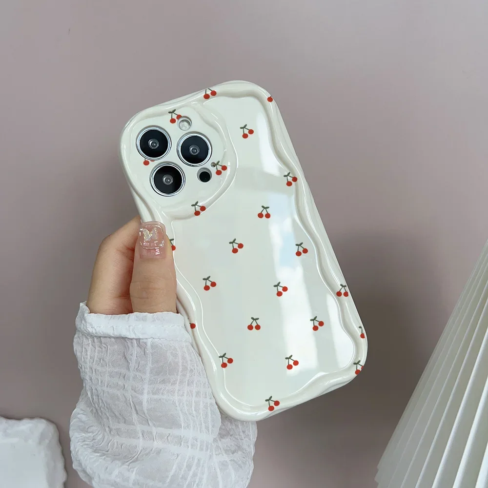 Daisy Cherry Telefoonhoesje Voor Xiaomi Redmi Note 13 14 Pro Plus 5G 4G 8 11 10 9 12 Pro 12S 14C 13C 12C 10C A1 A2 A3 Carcasa Funda