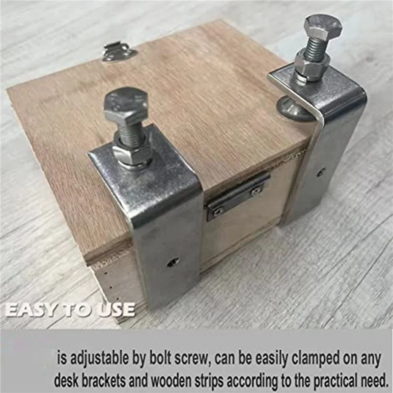 

Metal Clamp Heavy Duty Clamp C Clamp Woodworking Clamp With Wide Jaw Openings (100MM), 4PCS-ABQU