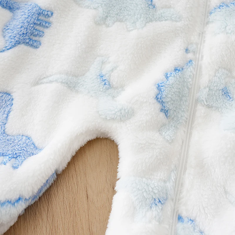 الخريف ديناصور نمط جديد عارضة الكرتون الملابس الناعمة طفل بذلة طفل بذلة زي رومبير نيسيي طباعة الملابس الصبي