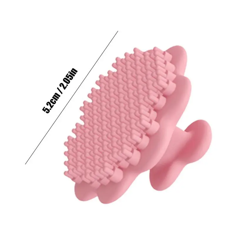 Spazzola per il viso in Silicone morbido spazzola per il viso in Silicone delicato sulla pelle massaggio esfoliante per il viso portatile pulizia profonda lavaggio del viso