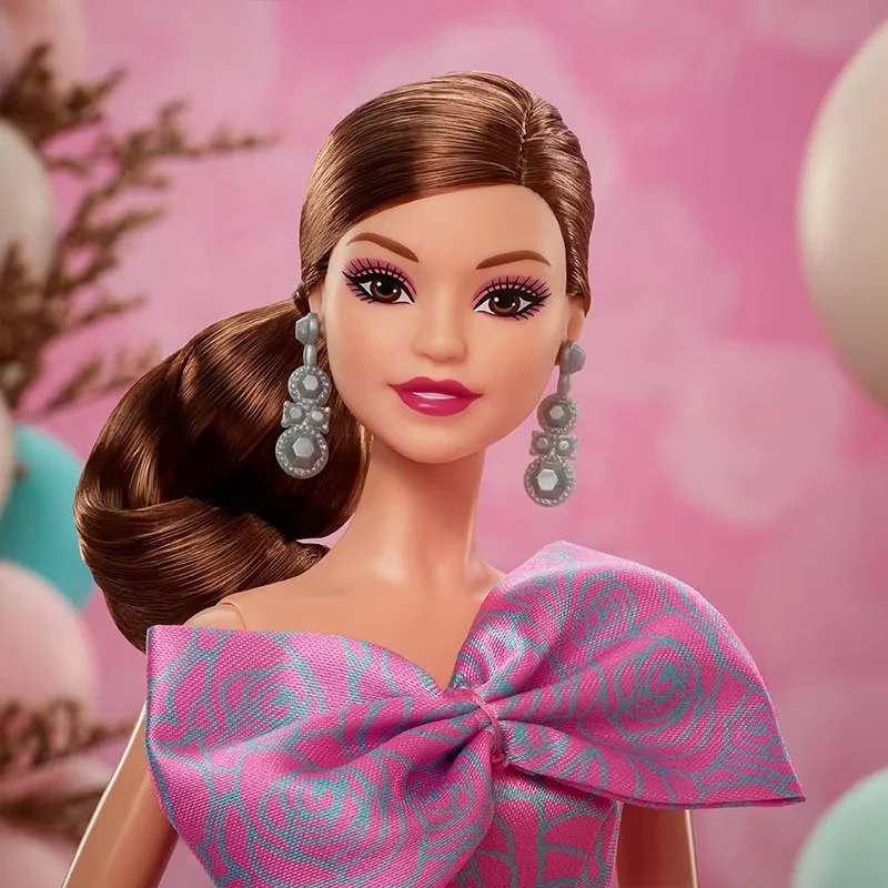 genuino-2025-hot-barbie-birthday-wishes-series-bow-anime-action-figure-collezione-per-bambini-ornamenti-regalo-di-festival-di-alta-qualita