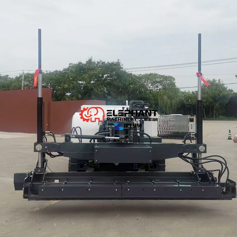 Concrete Fully Automatic Laser Screed Machine Laser Screeding Equipment Cement Floor Leveling Machinery