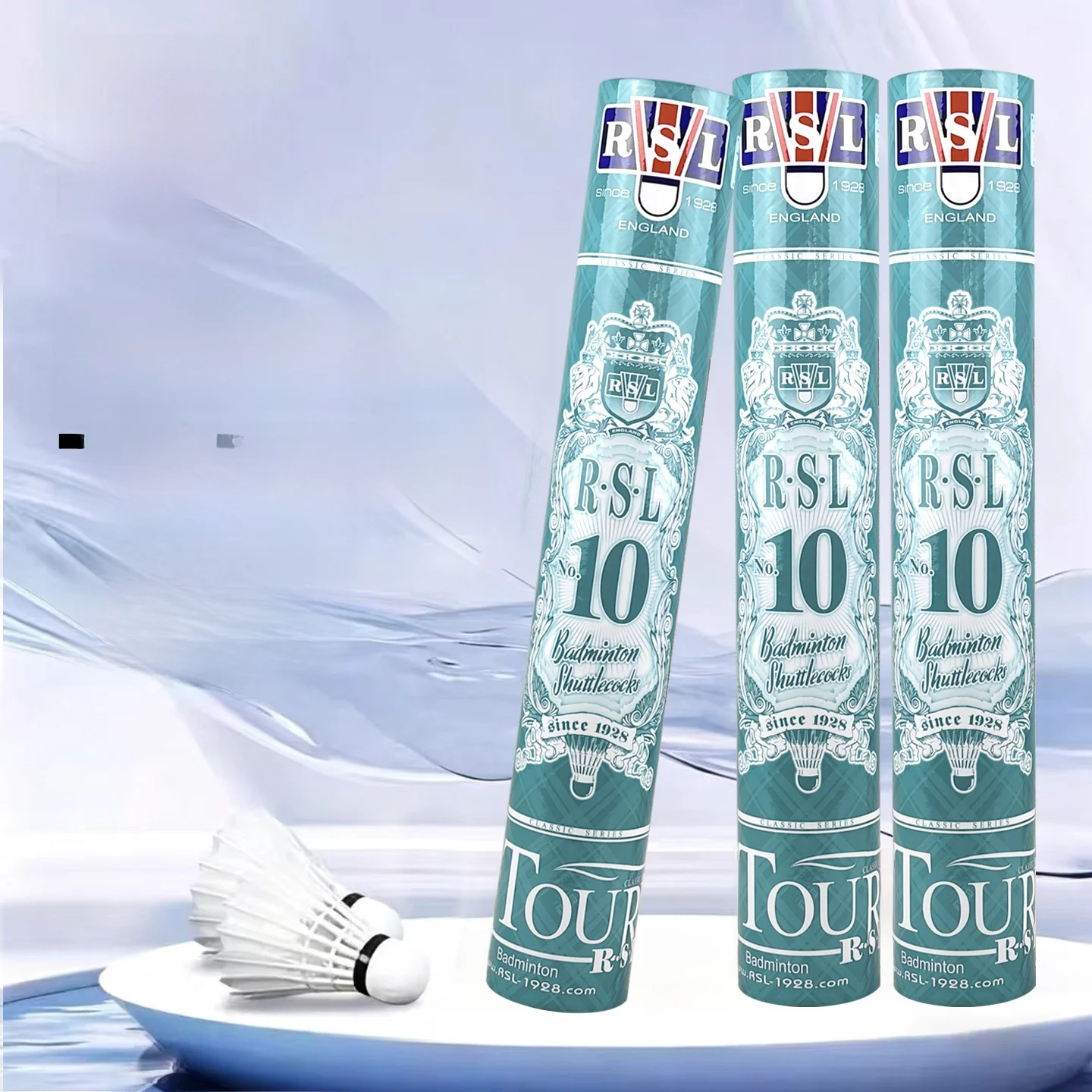 volants-de-badminton-rsl-professionnels-durables-a-vol-stable-lot-de-12-pour-l'entrainement-et-la-competition-haute-resistance-au-vent
