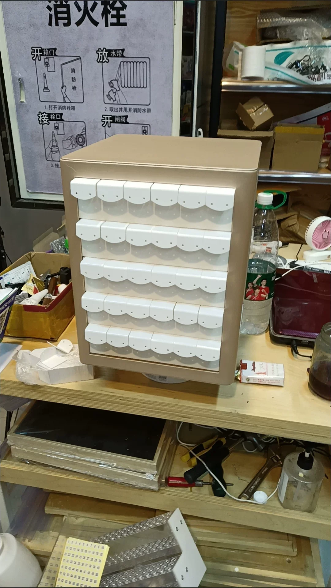 Automatic rotating earring rack, jewelry display rack, acrylic jewelry display rack, live broadcast manual electric