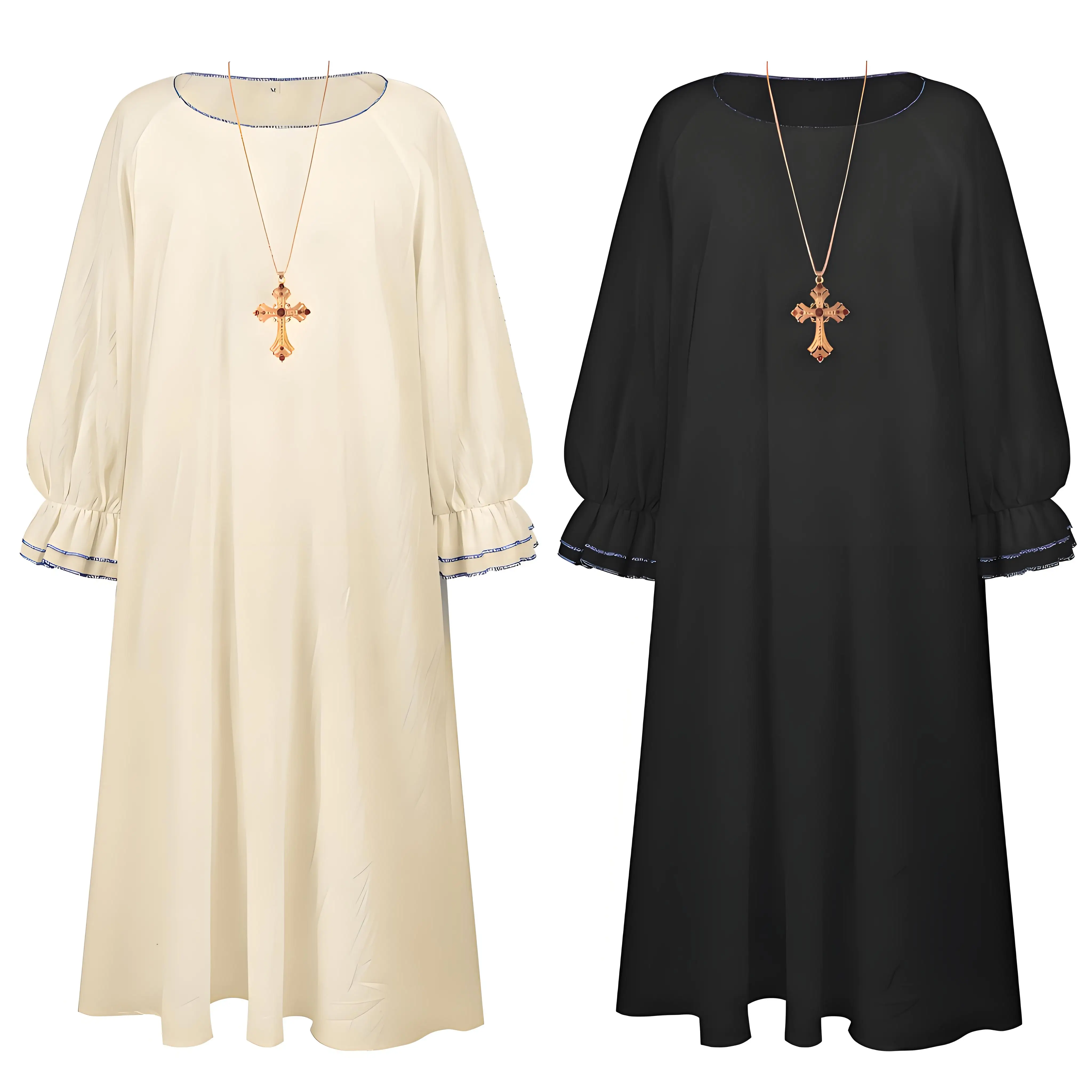 

Men's Pastor Father Costume For Muslim role-playing Cosplay Dress Halloween Costume Stage Performance