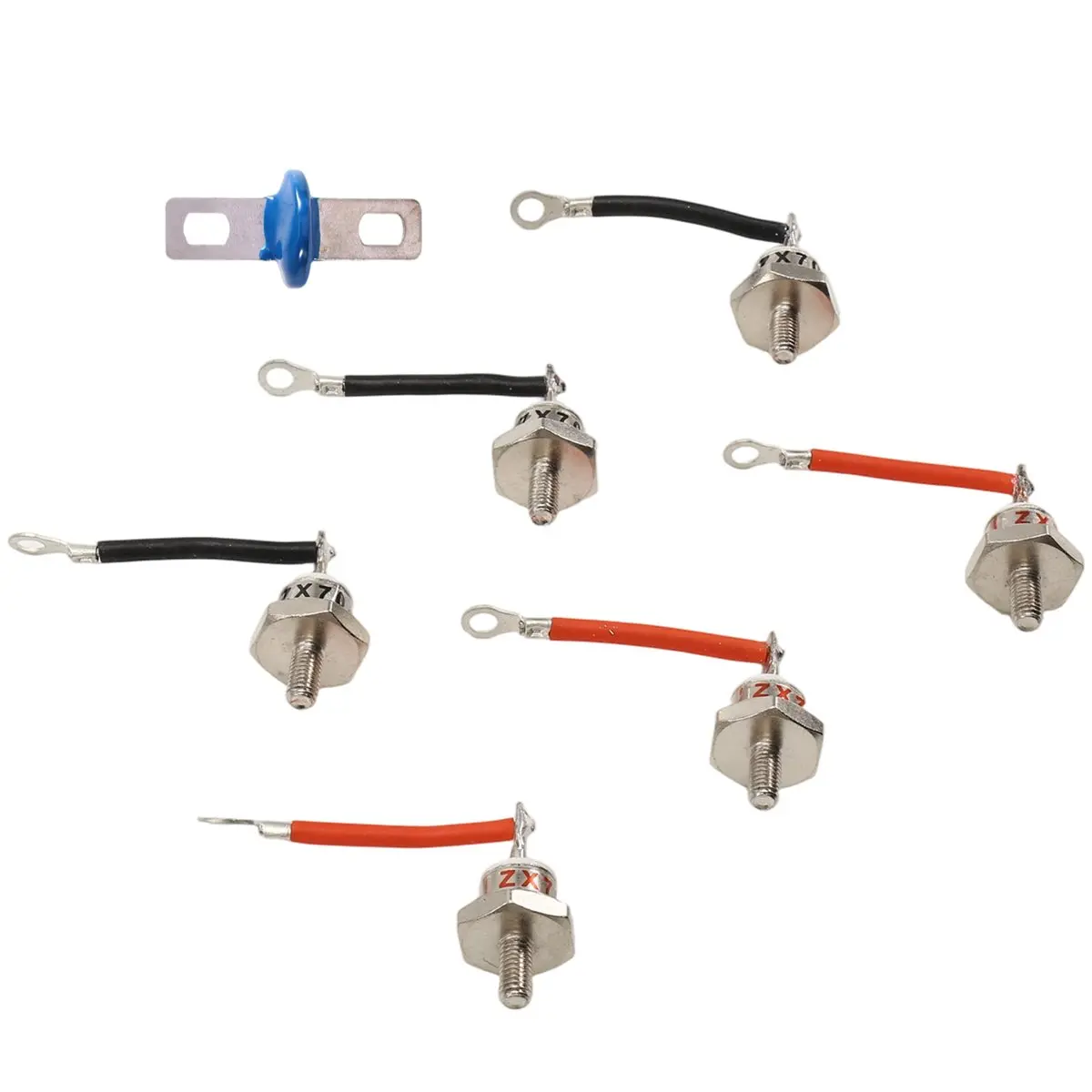 Workshop Gear ZX70-12 NEW Brushless Generator Rotary Rectifier Diode 70A-12 Diode 3 Positive & 3 Negative Terminals W/Wire