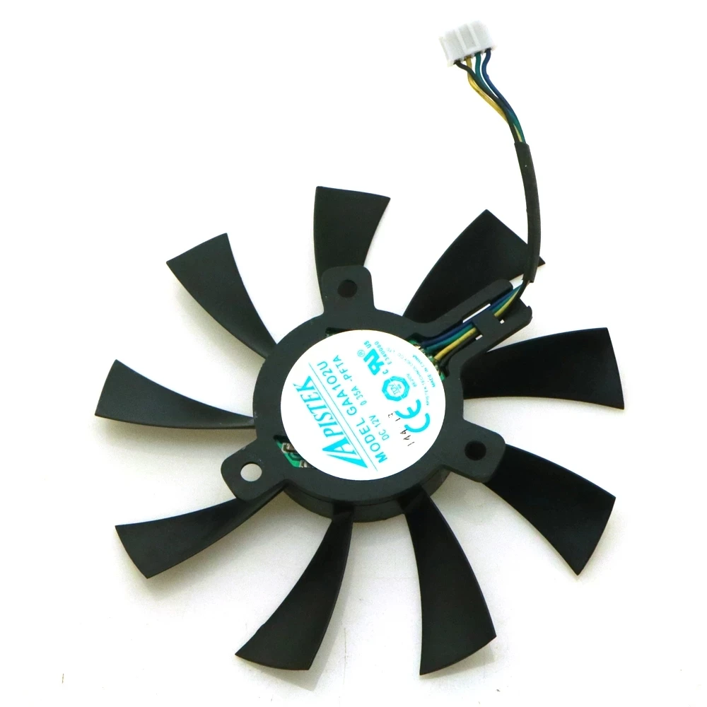 GAA1S2U GAA1O2U DC12V 0.35A 92mm 4wire 4pin VGA Fan R7 360 260X Graphics Card Cooling Fan