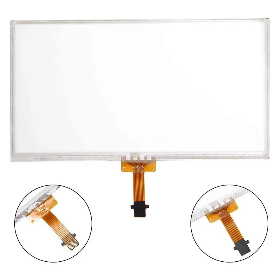 Navigation Press Screen Glass Digitizer for Corolla Camry RAV4 Prius Radio 6.1 Inch