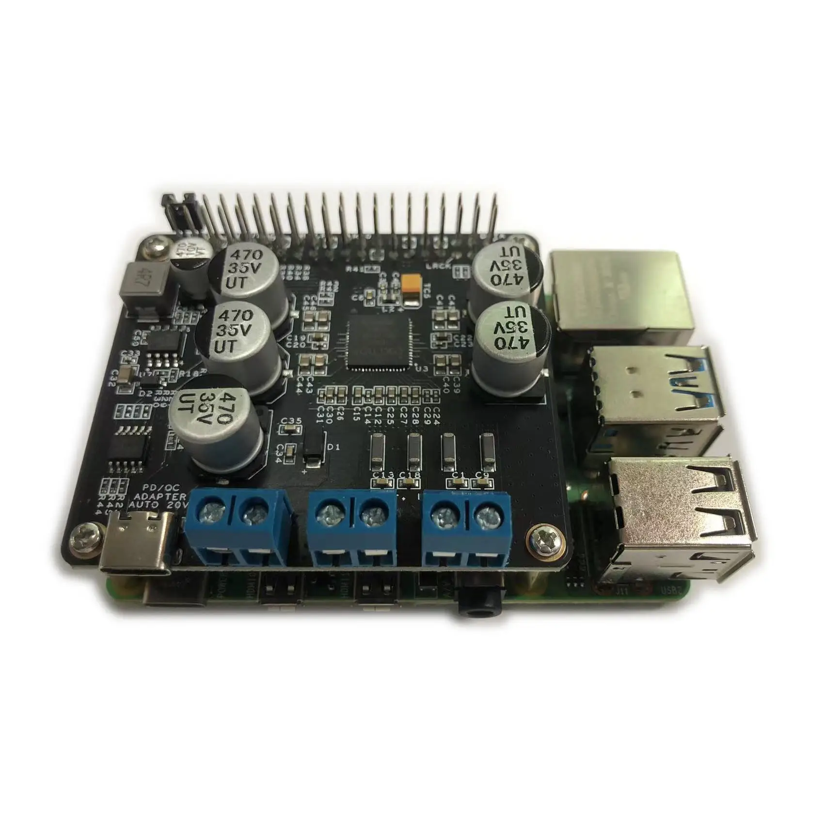 

Плата усилителя MA12070P+ESP32 Ras Pi Attach IIS I2S Вход