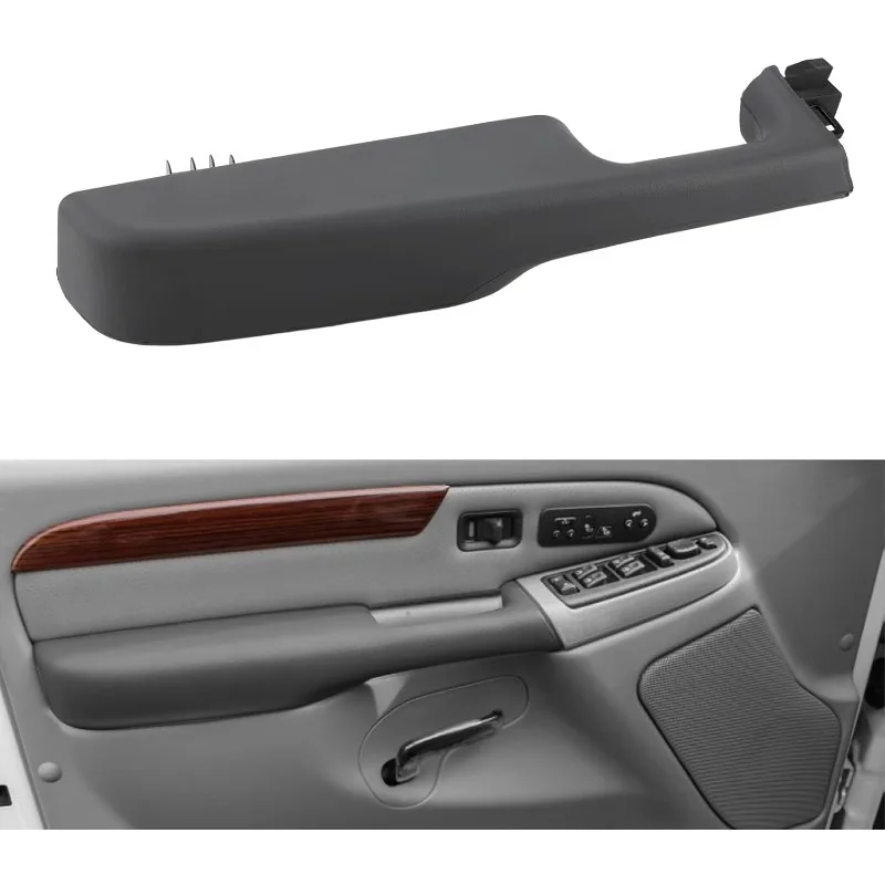 

Ручка подлокотника передней левой двери для Chevrolet Suburban, Avalanche, Tahoe, Yukon, Escalade 1999-2006, 88981547, 15703701, 15703702, темно-серый цвет