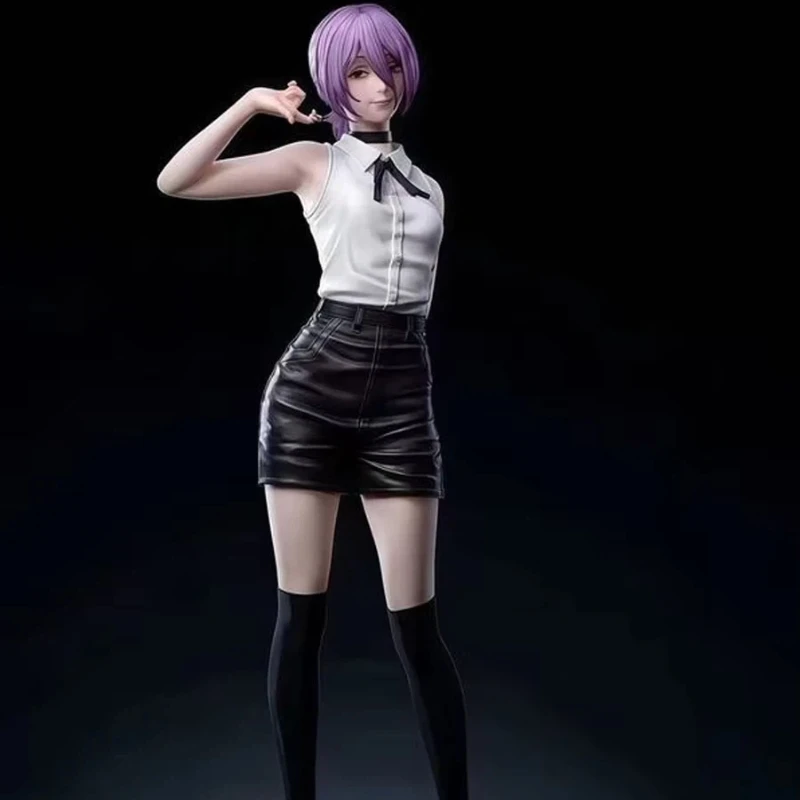 Chainsaw Man Reze GK-Statue, 18+ Bishoujo Stehende Figur, Anime-Harzmodell, Desktop-Sammlerstück für Hobby-Fans