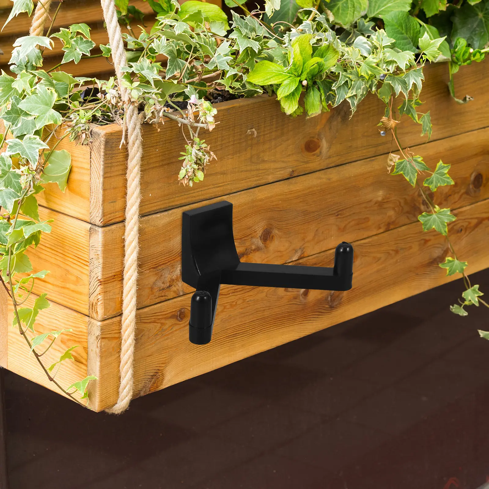 Heavy Duty V-Shaped Storage Hook Shed Storage Accessories Sunshade Hook for Garden Tools Hoses Extension Garage Utility Hooks