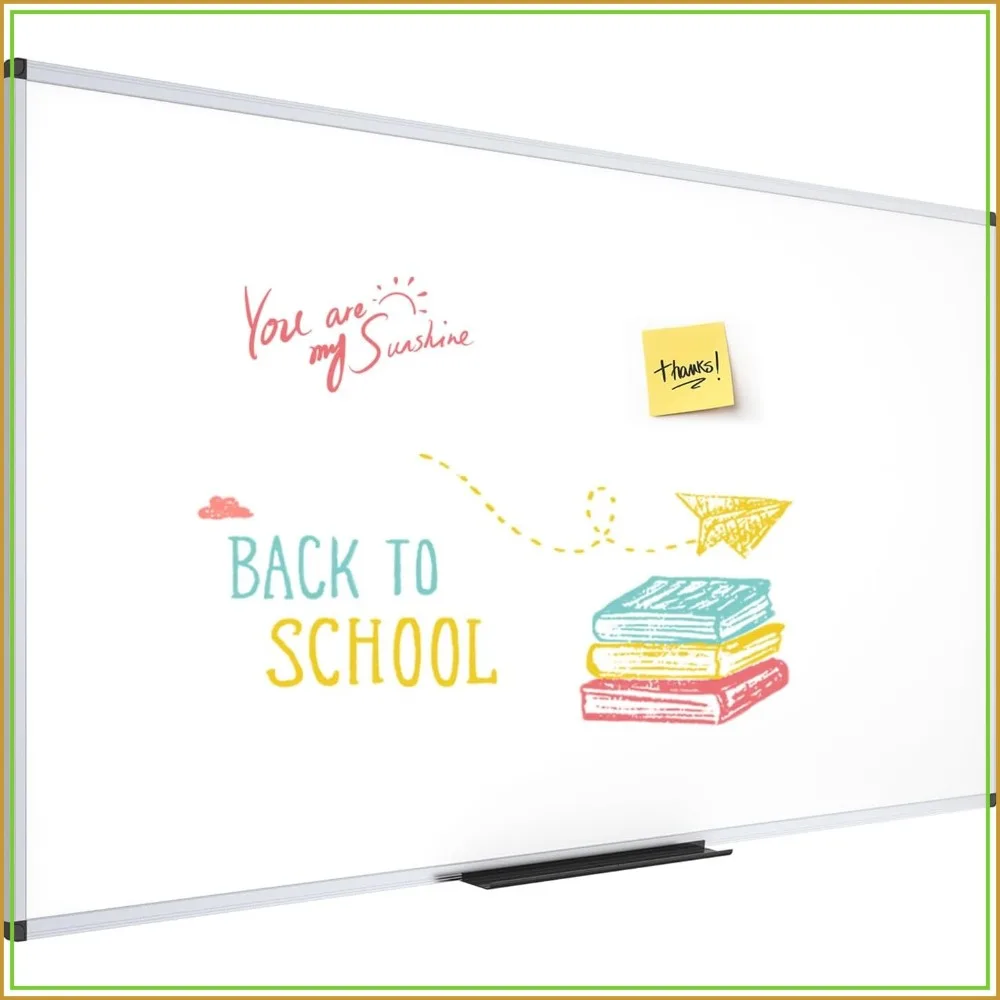 

Dry Erase Board 72x48 Inches, Wall Mounted Whiteboard for Office School Home