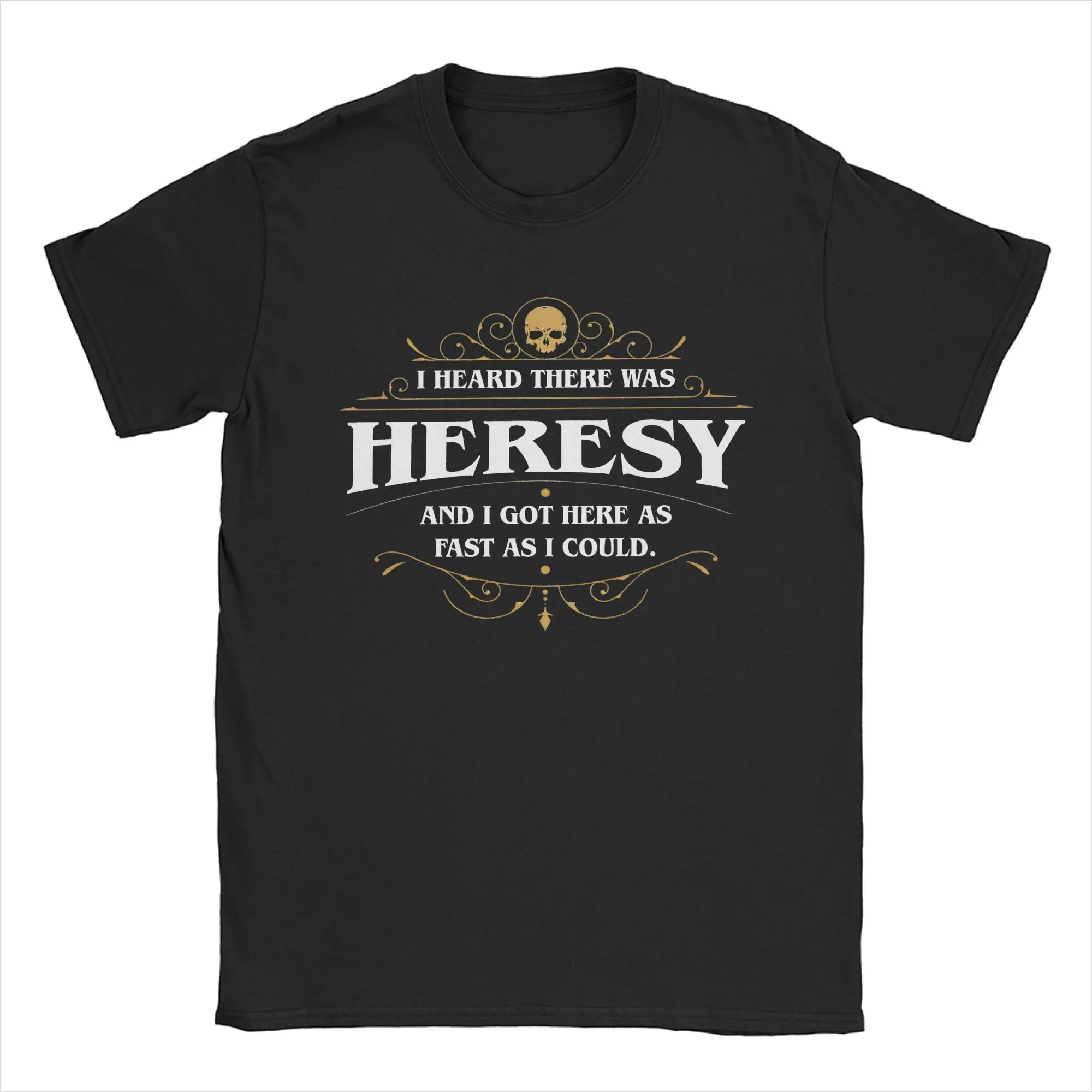Camisetas para hombre Heresy Wargaming W-Warhammer 40k divertida 100% Camiseta de algodón camisetas de manga corta cuello redondo Tops nueva llegada